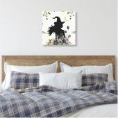 Toile Halloween contemporain moderne sorcière 3 (Insitu(Chambre))