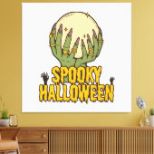 Toile halloween effrayant (Insitu(Salon))