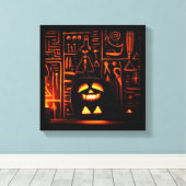 Toile Halloween égyptien 6 (Insitu (Plancher de Bois))