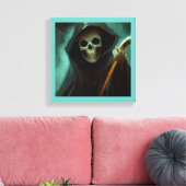 Toile Halloween - Faucheuse 1 (Insitu(Salon))