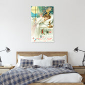 Toile Halloween fées autour de la femme qui dort (Insitu(Chambre))