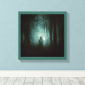 Toile Halloween - Forêt Ensorcelée 2 (Insitu (Plancher de Bois))