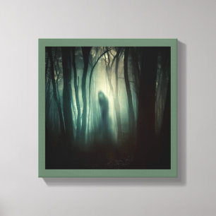 Toile Halloween - Forêt Ensorcelée 4