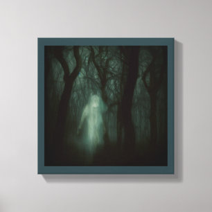 Toile Halloween - Forêt Hantée 1