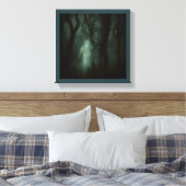 Toile Halloween - Forêt Hantée 1 (Insitu(Chambre))
