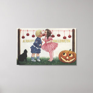 Toile Halloween GreetingApples sur la ficelle