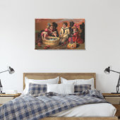 Toile Halloween Salutation Bobbing pour Pommes #2 (Insitu(Chambre))