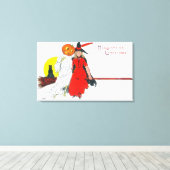 Toile Halloween Salutations Witch (Insitu (Plancher de Bois))