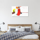 Toile Halloween Salutations Witch (Insitu(Chambre))