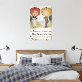 Toile Halloween SalutationTêtes Apple (Insitu(Chambre))