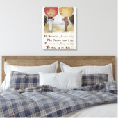 Toile Halloween SalutationTêtes Apple (Insitu(Chambre))