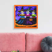 Toile Halloween - Sorcières 2 (Insitu(Salon))