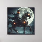 Toile Halloween Steampunk Cavalier sans tête (Recto)
