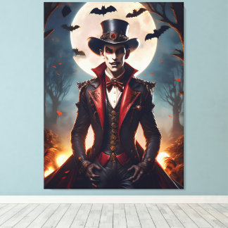 Toile Halloween Steampunk Gothique Zombie Vampire