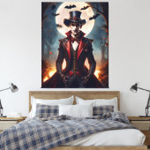 Toile Halloween Steampunk Gothique Zombie Vampire (Insitu(Chambre))