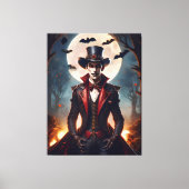Toile Halloween Steampunk Gothique Zombie Vampire (Recto)