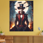 Toile Halloween Steampunk Gothique Zombie Vampire (Insitu(Salon))