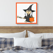 TOILE HALLOWEEN WITCH (Insitu(Chambre))