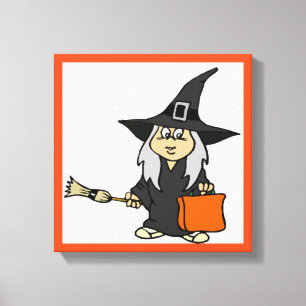 TOILE HALLOWEEN WITCH