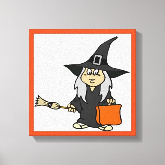 TOILE HALLOWEEN WITCH (Recto)