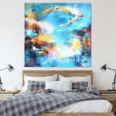 Toile Halo de marées (Insitu(Chambre))