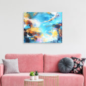 Toile Halo de marées (Insitu(Salon))