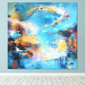 Toile Halo of Tides (Insitu (Plancher de Bois))