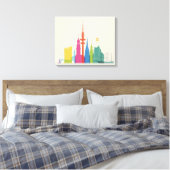 Toile Hambourg Allemagne Skyline (Insitu(Chambre))