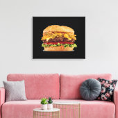 Toile Hamburger (Insitu(Salon))