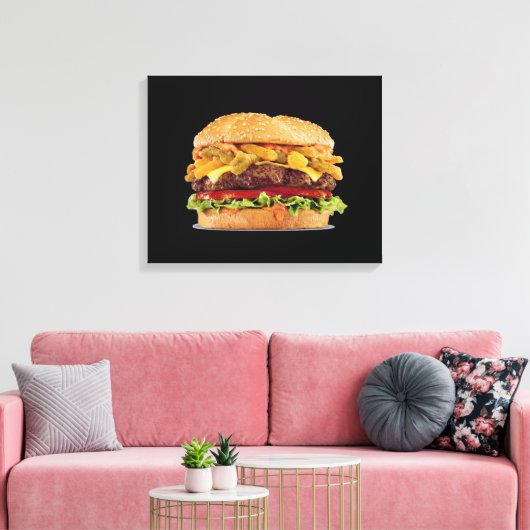 Toile Hamburger (Insitu(Salon))