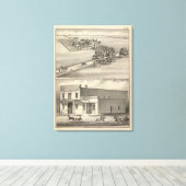 Toile Hamilton farm, Beamer bldg (Insitu (Plancher de Bois))