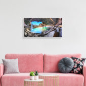 Toile Hamilton Pool - Austin Texas (Insitu(Salon))