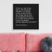 Toile `Hamlet` de William Shakespeare (Insitu(Salon))