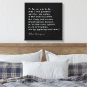 Toile `Hamlet` de William Shakespeare (Insitu(Chambre))