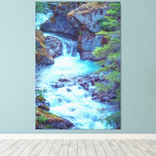 Toile Hamma Hamma Creek (Insitu (Plancher de Bois))