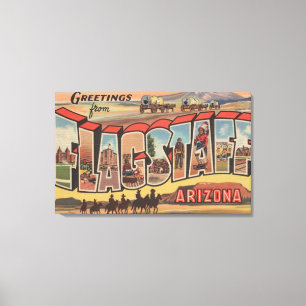 Toile Hampe de drapeaux, Arizona - grandes scènes de