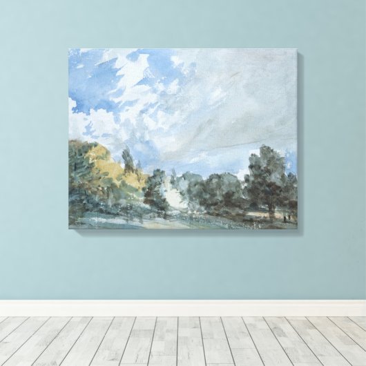 Toile Hampstead Heath (par John Constable) (Insitu (Plancher de Bois))