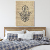 Toile HAMSA Main de Fatima symbole amulet (Insitu(Chambre))