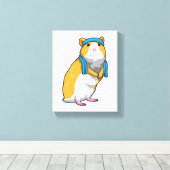 Toile Hamster à Fitness avec serviette (Insitu (Plancher de Bois))