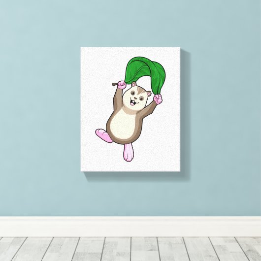 Toile Hamster avec parachute (Insitu (Plancher de Bois))