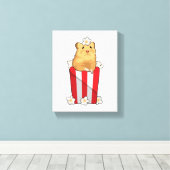 Toile Hamster avec Popcorn (Insitu (Plancher de Bois))