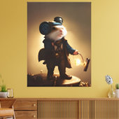 Toile Hamster Steampunk (Insitu(Salon))