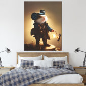 Toile Hamster Steampunk (Insitu(Chambre))