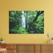 Toile Hanakapiai Chutes le long de la côte Na Pali, Kaua (Insitu(Salon))