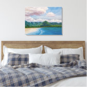 Toile Hanalei Bay Hawaii Peinture (Insitu(Chambre))