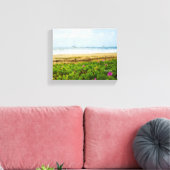 Toile Hanalei Bay Kauai Hawaii Beach & Bateaux (Insitu(Salon))