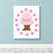 Toile Hanami Cerisier japonais (Insitu (Plancher de Bois))