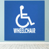 Toile Handicap Fauteuil roulant (Insitu (Plancher de Bois))