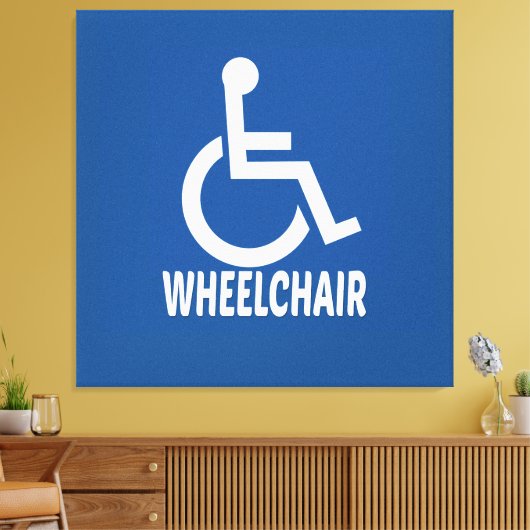 Toile Handicap Fauteuil roulant (Insitu(Salon))