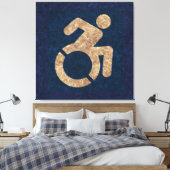 Toile Handicap Texté (Insitu(Chambre))